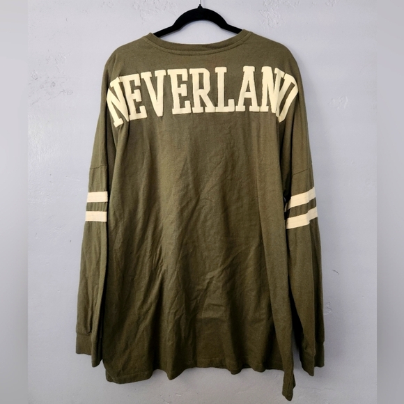 Disney Peter Pan Neverland Cotton Longsleeve Unisex Shirt 2X - Picture 1 of 7